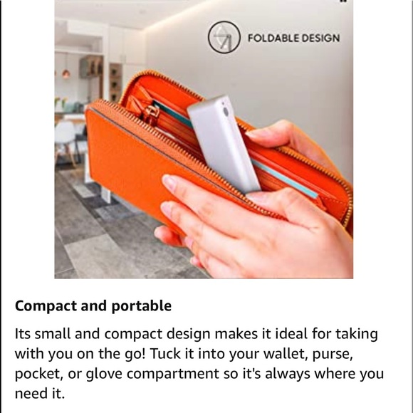 NIB - SHARPER IMAGE UV SANITIZING PORTABLE WAND - Picture 8 of 11